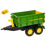 Minamo traktoriaus dviašė priekaba | rollyContainer John Deere | Rolly Toys